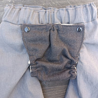 Snaplaschen für Abhaltehosen