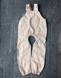 Diaper-free romper “pure linen”