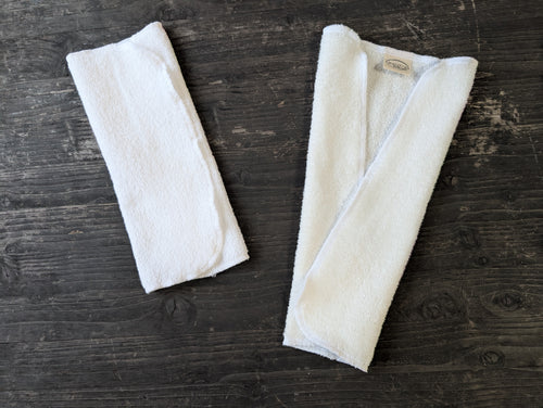 Organic terry folding insert 