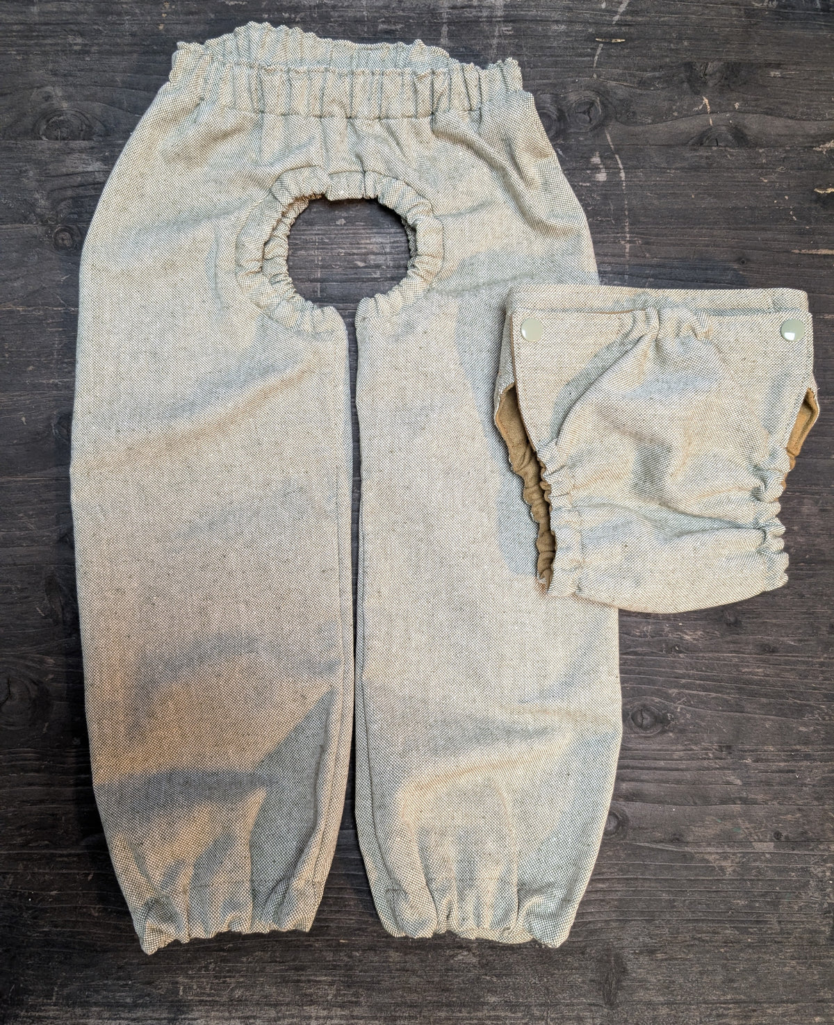 Abhaltehose "LeinenPur" verschiedene Farben