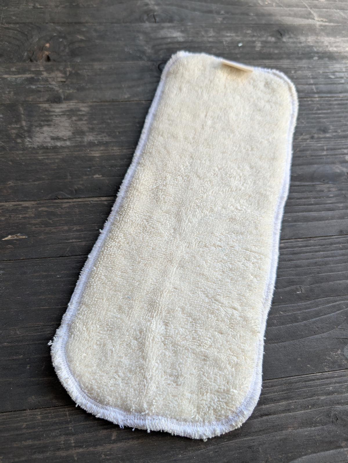 Organic terry cloth insert 