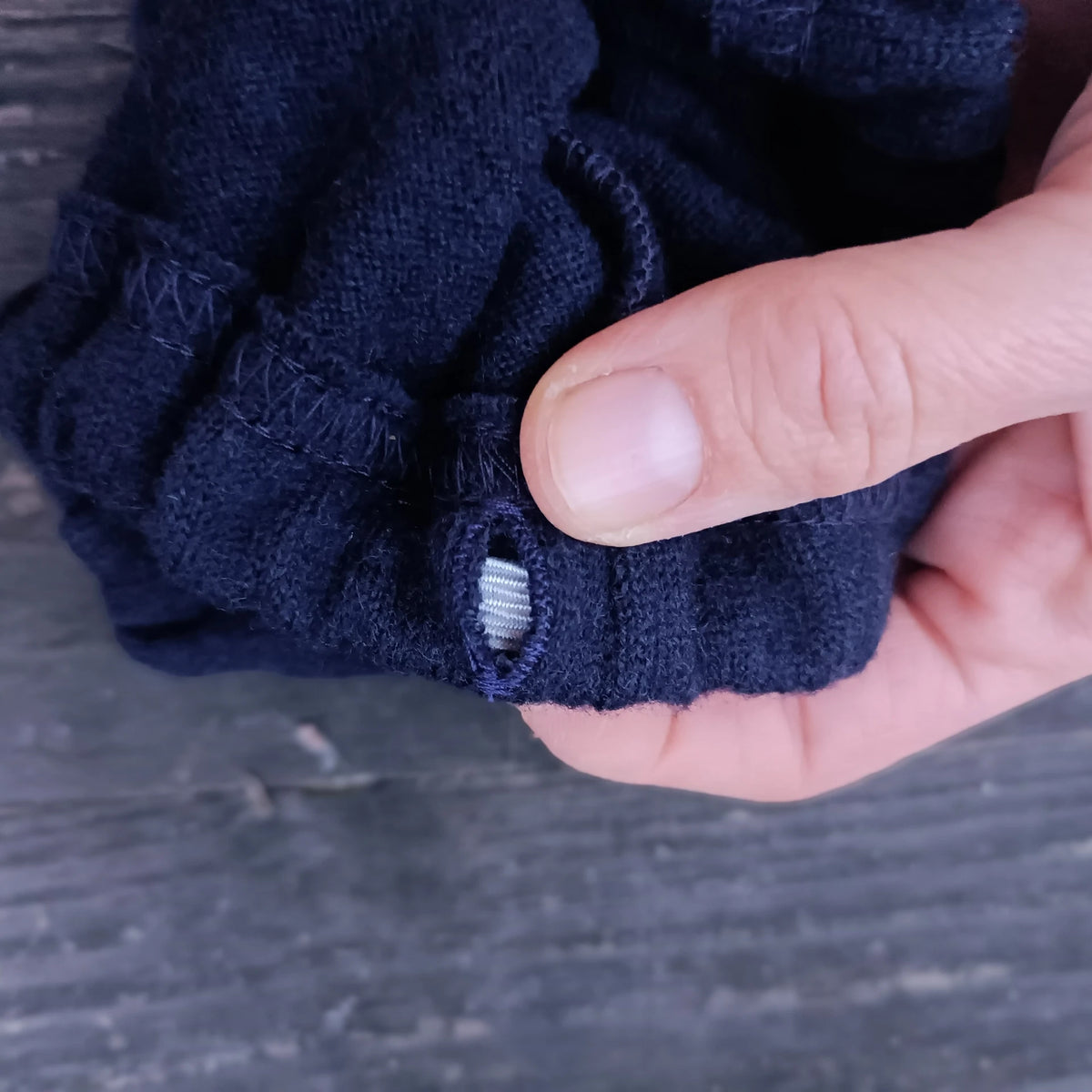 Schlafsack Wollstrick ohne Arm
